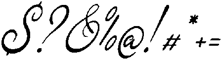 Yinderia Italic otf (400) Font OTHER CHARS
