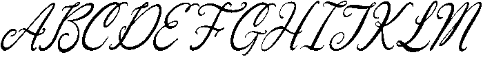Yinderia Italic otf (400) Font UPPERCASE