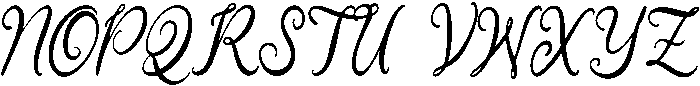 Yinderia otf (400) Font UPPERCASE
