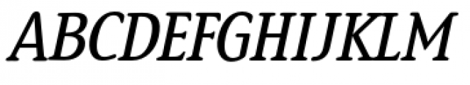 Ying Light Italic Font UPPERCASE