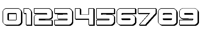 Yielding Timber 3D Font OTHER CHARS