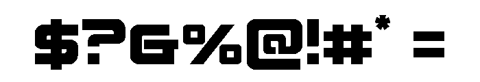 Yielding Timber Compact Font OTHER CHARS