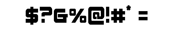 Yielding Timber Condensed Font OTHER CHARS