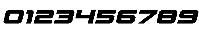 Yielding Timber Expanded Italic Font OTHER CHARS
