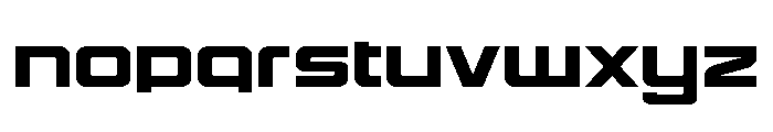 Yielding Timber Expanded Font UPPERCASE
