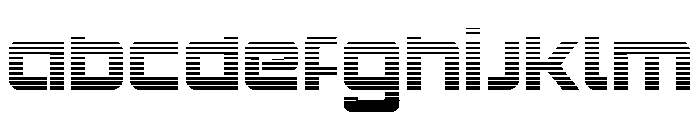 Yielding Timber Gradient Font UPPERCASE