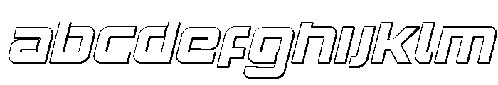Yielding Timber Outline Italic FONT