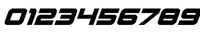 Yielding Timber Super-Italic Font OTHER CHARS