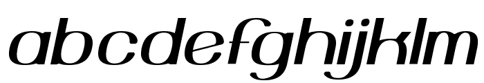 Yiggivoo Unicode  Italic Font LOWERCASE