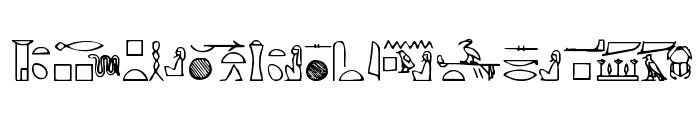 Yiroglyphics Font OTHER CHARS