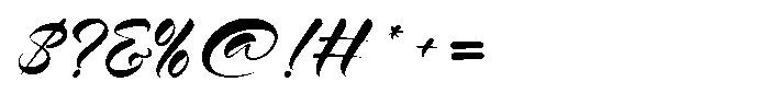 Yibuk Recity Recity Script Regular Font OTHER CHARS