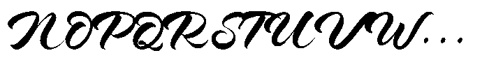 Yibuk Recity Recity Script Regular Font UPPERCASE