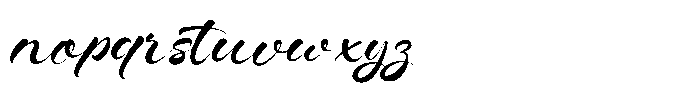 Yibuk Recity Recity Script Regular Font LOWERCASE