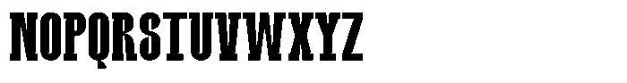 Yibuk Recity YIBUK Regular Font UPPERCASE