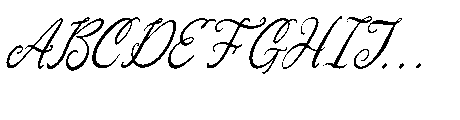 Yinderia Italic Font UPPERCASE