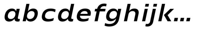 Yingyai Italic Font LOWERCASE