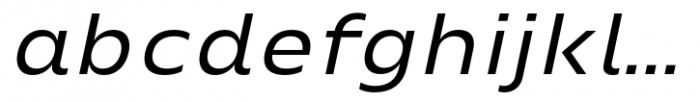 Yingyai Light Italic Font LOWERCASE
