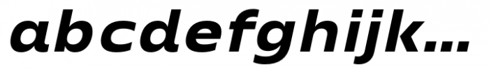 Yingyai Medium Italic Font LOWERCASE