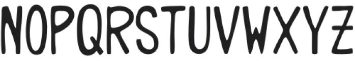 YJC Jollybean Regular otf (400) Font UPPERCASE