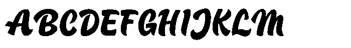 YJ Coco Swash Font UPPERCASE