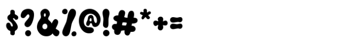 YJC Jelly Jam Font OTHER CHARS