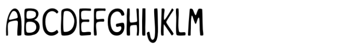YJC Jollybean Font UPPERCASE