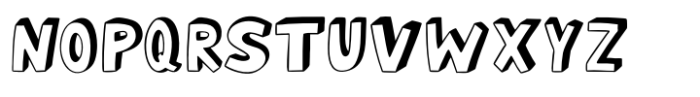 YJC Snapstack Font UPPERCASE