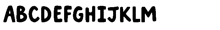 YJC Sunny Ripple Font UPPERCASE