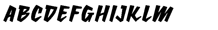 YJC Volt Fizzlo Font UPPERCASE