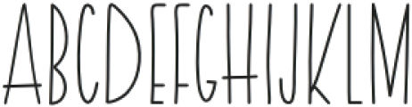 Ylvafont Regular otf (400) Font UPPERCASE