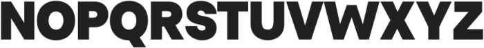 YNF Norman Black otf (900) Font UPPERCASE