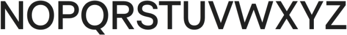 YNF Norman Medium otf (500) Font UPPERCASE