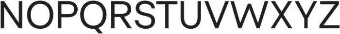 YNF Norman Regular otf (400) Font UPPERCASE