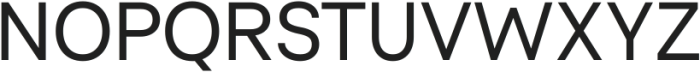YNF Norman Regular ttf (400) Font UPPERCASE