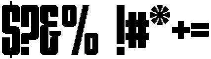 YNF Telegraph Bold otf (700) Font OTHER CHARS