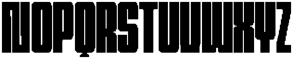 YNF Telegraph Extra Bold otf (700) Font UPPERCASE