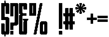 YNF Telegraph Regular ttf (400) Font OTHER CHARS