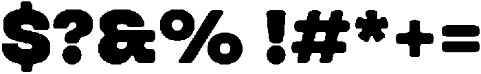 YNF Toyka Regular otf (400) Font OTHER CHARS