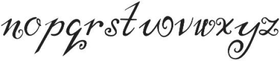 Yndina elegant font otf (400) Font LOWERCASE