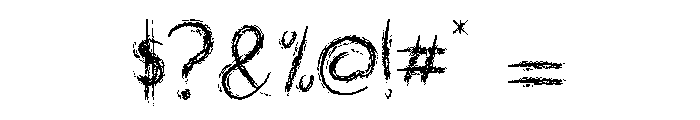 YNTKTS Font OTHER CHARS