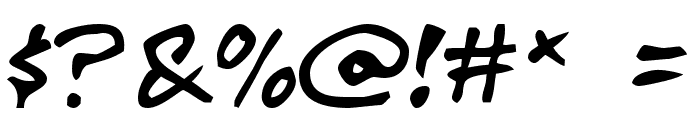 y.n.w.u.a.y Font OTHER CHARS