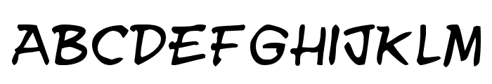 y.n.w.u.a.y Font UPPERCASE