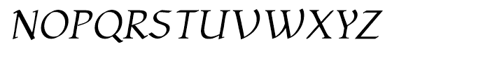 Yngreena Italic Font UPPERCASE