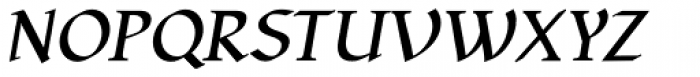 Yngreena Bold Italic Font UPPERCASE