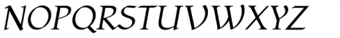 Yngreena Italic Font UPPERCASE