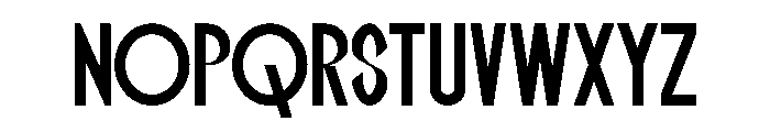 YOBAGE Font UPPERCASE
