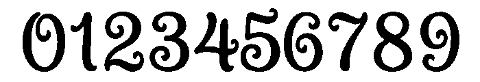 Yodia Mangesti Regular Font OTHER CHARS