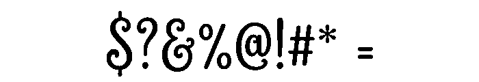 Yodiana Mangesta Font OTHER CHARS