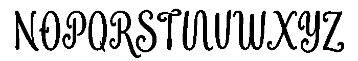 Yodiana Mangesta Font UPPERCASE