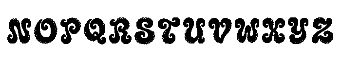 Yoel Regular Font LOWERCASE